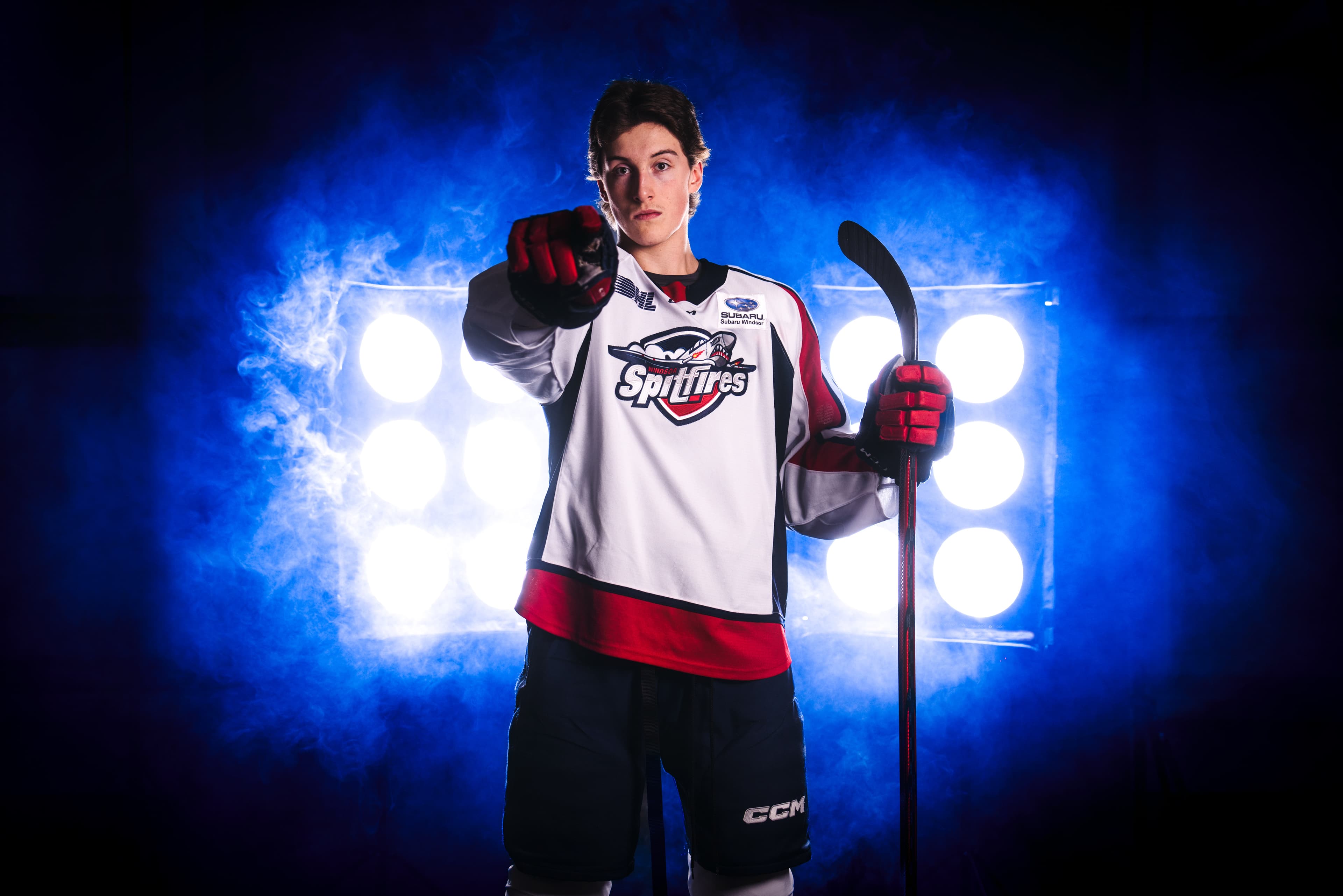 Hockey player — Windsor Spitfires · OHL