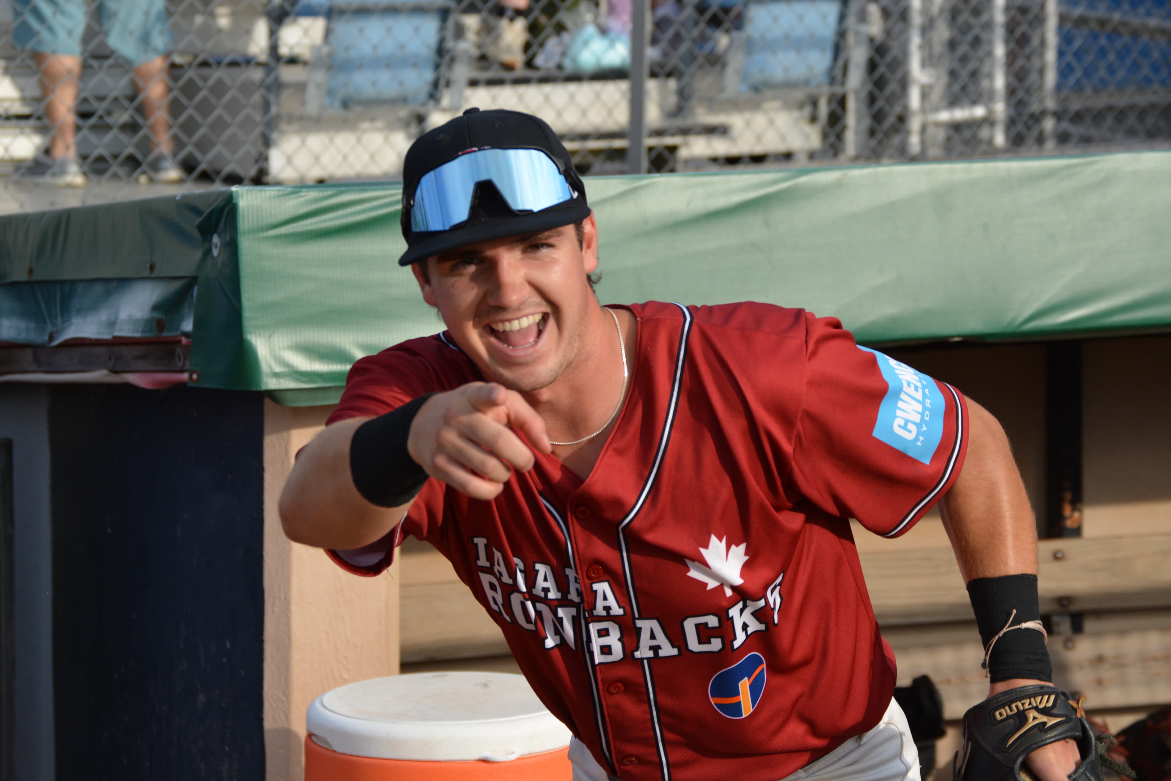 Baseball player — Niagara IronBacks
